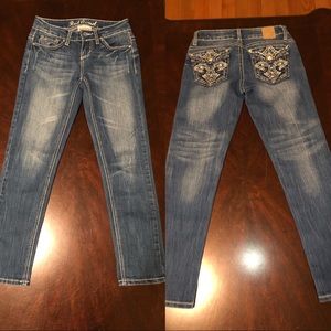 Red Camel Premium Denim Jeans Size 3 W/ Jewels